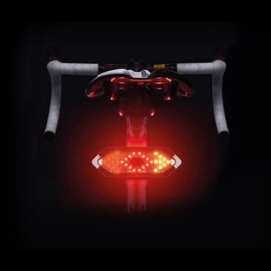 Žmigavci za bicikl SATZUMA USB Rechargable Bike Indicator