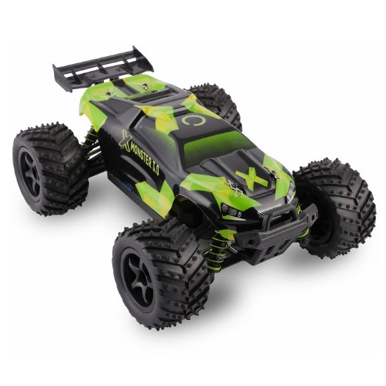 RABLJENI - Auto na daljinsko upravljanje OVERMAX X-MONSTER 3.0, brzina do 45km/h, domet 100m, 4x4, 1:18