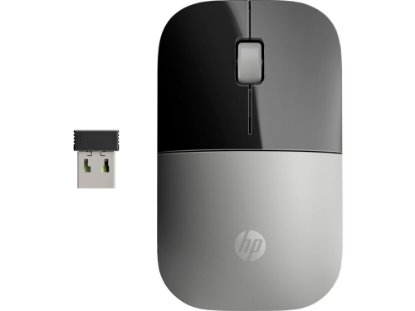 Miš HP Z3700, optički, bežični, 1200dpi, srebrni