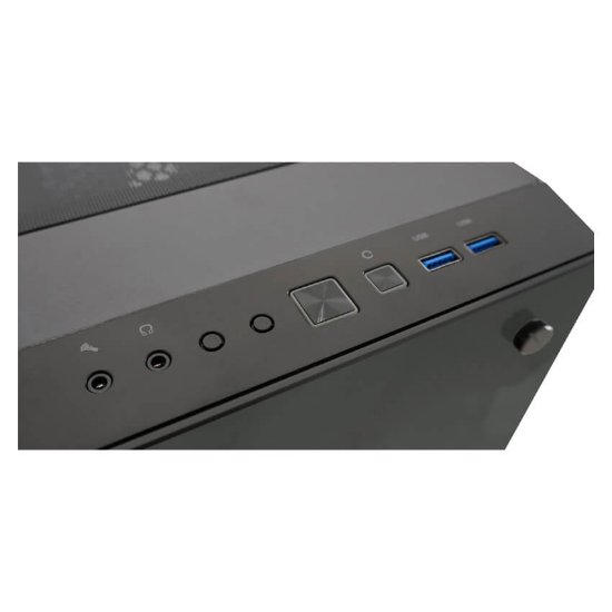 Kućište LC POWER LC-709B-ON Solar_System_X, MIDI, ATX, window, crno, bez napajanja