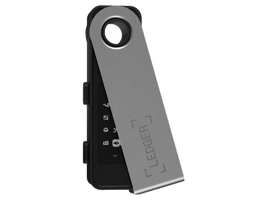 Bitcoin Wallet LEDGER Nano S Plus, USB-C, za kriptovalute, crni