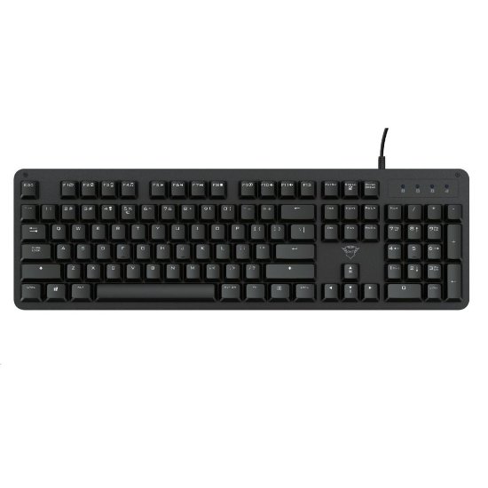 RABLJENI - Tipkovnica TRUST GXT 863 Mazz, Gaming, mehanička, USB, US layout, crna