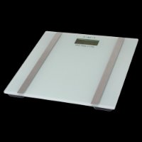 Osobna vaga HOME HG FMZ 18, 180 kg, LCD display, body fat mjerenje, staklena, bijela