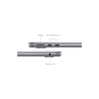 Laptop APPLE MacBook Air 13.6" MXCR3ZE/A / 8-Core M3, 16GB, 512GB SSD, Apple 10-Core GPU, 13.6" 2560x1664 IPS, macOS, sivi