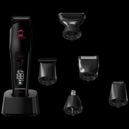 Aparat za šišanje GRUNDIG MGK 9030, Wet & Dry, bežičan, crni