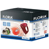 Mikser FLORIA ZLN7567, ručni, 100 W, 7 brzina, crni