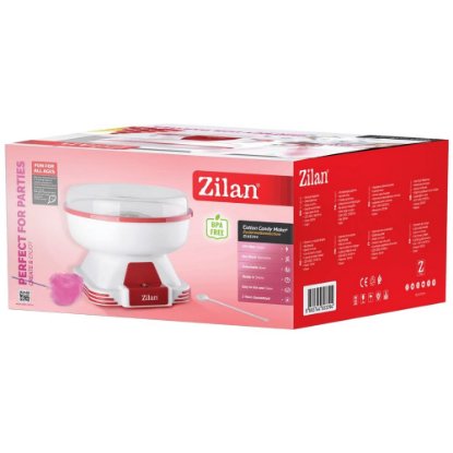 Aparat za šećernu vunu ZILAN ZLN3394, 500 W, bijeli Aparat za šećernu vunu ZILAN ZLN3394, 500 W, bijeli