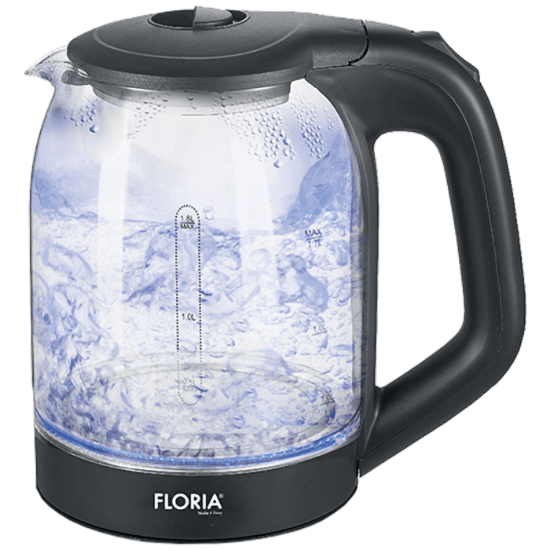 Kuhalo za vodu FLORIA ZLN3505, 2000 W, 1,7 l, stakleno