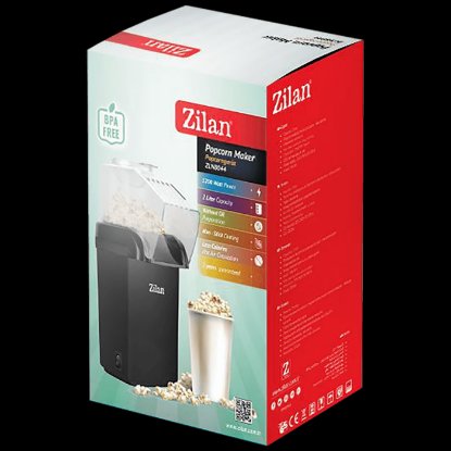 Aparat za kokice ZILAN ZLN8044/WH, 1200W, bijeli Aparat za kokice ZILAN ZLN8044/WH, 1200W, bijeli