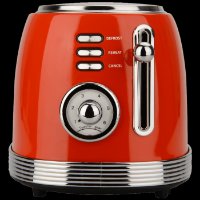 Toster ZILAN ZLN7040, Retro, 850 W, 2 utora, crveni