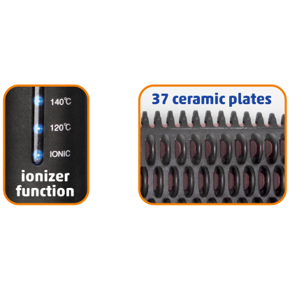 Četka za kosu HOME HG HV 60, crna