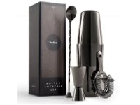 Set za koktele VONSHEF Boston, 4 djelni, 800 ml, crna