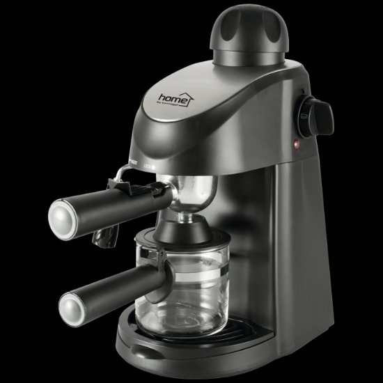 Aparat za kavu HOME HG PR 06, 800 W, 3,5 bara, crni