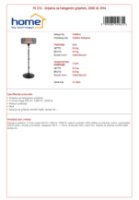 Grijalica HOME FK 272, 2000W, halogena