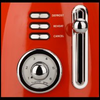 Toster ZILAN ZLN7040, Retro, 850 W, 2 utora, crveni