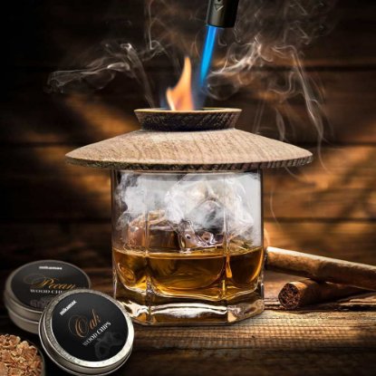Set za dimljenje viskija MIKAMAX Whisky Smoker Set za dimljenje viskija MIKAMAX Whisky Smoker