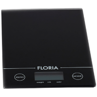 Kuhinjska vaga FLORIA ZLN1686/BK, digitalna, 5 kg, crna