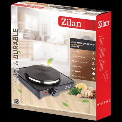 Električno kuhalo ZILAN ZLN2174, 1500 W, jednostruko, crno Električno kuhalo ZILAN ZLN2174, 1500 W, jednostruko, crno