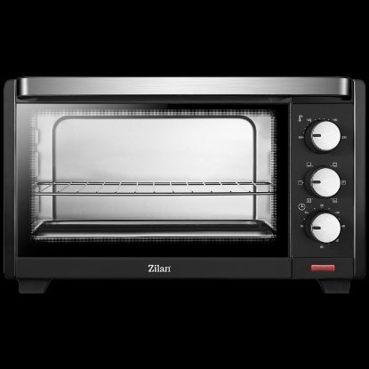 Mini pećnica ZILAN ZLN0980, 1380 W, 19 l, crna