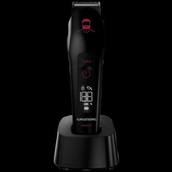 Aparat za šišanje GRUNDIG MGK 9030, Wet & Dry, bežičan, crni