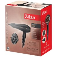Sušilo za kosu ZILAN ZLN1239, 2200 W, difuzor, crno