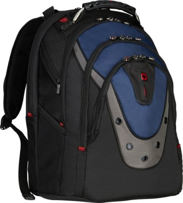 Ruksak za laptop WENGER Ibex 17", plavi