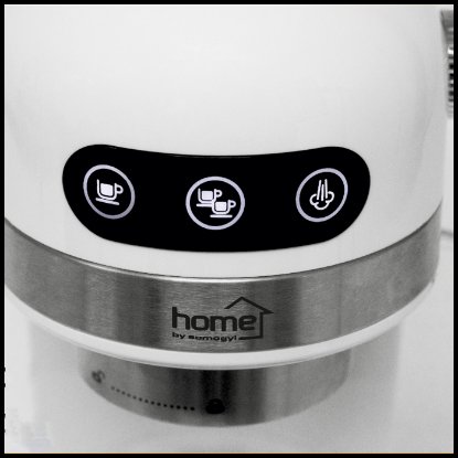 Aparat za kavu HOME HG PR 20, 1350 W, 20 bara, 1,4 l, bijeli