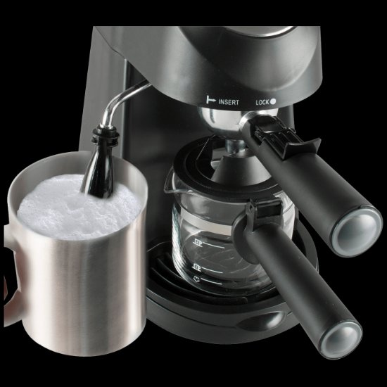 Aparat za kavu HOME HG PR 06, 800 W, 3,5 bara, crni