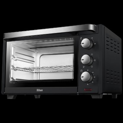 Mini pećnica ZILAN ZLN0980, 1380 W, 19 l, crna