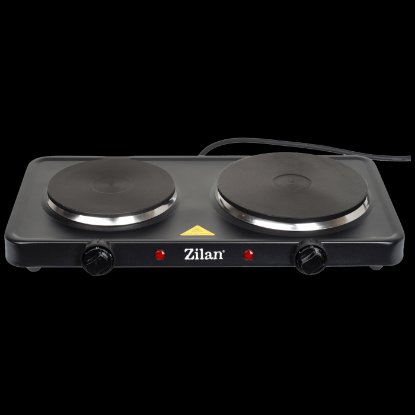 Električno kuhalo ZILAN ZLN2181 (ZLN2180/BK), 2500 W, dvostruko, crno Električno kuhalo ZILAN ZLN2181 (ZLN2180/BK), 2500 W, dvostruko, crno