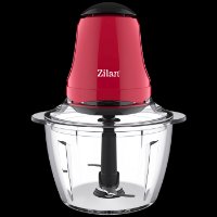 Sjeckalica ZILAN ZLN5619, 200 W, 1,0 l, staklena posuda, crvena