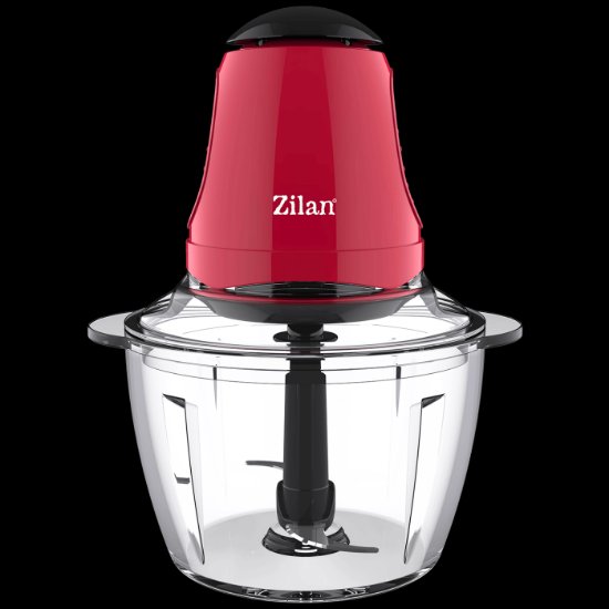 Sjeckalica ZILAN ZLN5619, 200 W, 1,0 l, staklena posuda, crvena