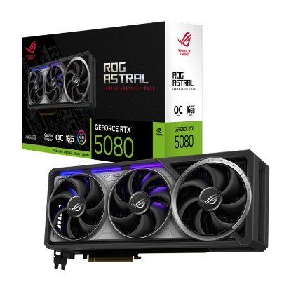 Grafička kartica ASUS GeForce RTX 5080 ROG Astral OC, 16GB GDDR7