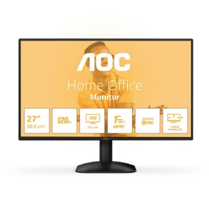 Monitor 27" LED AOC 27B31H, FHD, IPS, 120Hz, 1ms, 300cd/m2, crni