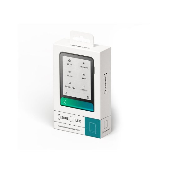 Bitcoin Wallet LEDGER Flex, za kriptovalute, zeleni