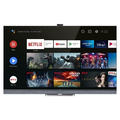 IZLOŽBENI - QLED TV 55" TCL 55C825, Android TV, 4K UHD, DVB-T2/C/S2, HDMI, Wi-Fi, USB, BT, energetski razred G