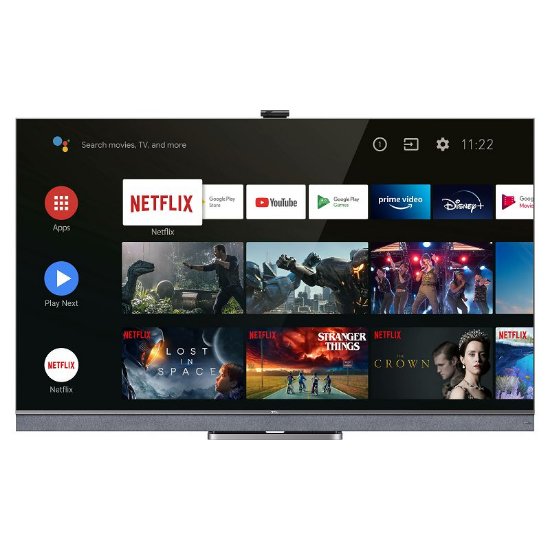 IZLOŽBENI - QLED TV 55" TCL 55C825, Android TV, 4K UHD, DVB-T2/C/S2, HDMI, Wi-Fi, USB, BT, energetski razred G