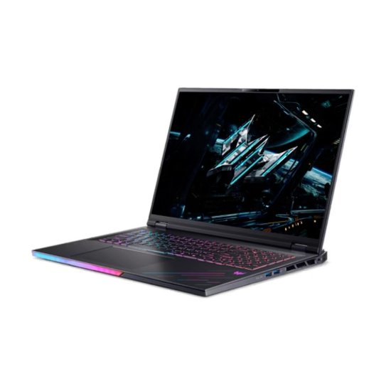 Laptop ACER Predator Helios 18 AI NH.QVYEX.00N / Core Ultra 9 275HX, 64GB, 1TB SSD, nVidia GeForce RTX 5080, 18" WQXGA 120Hz IPS, Windows 11, crni