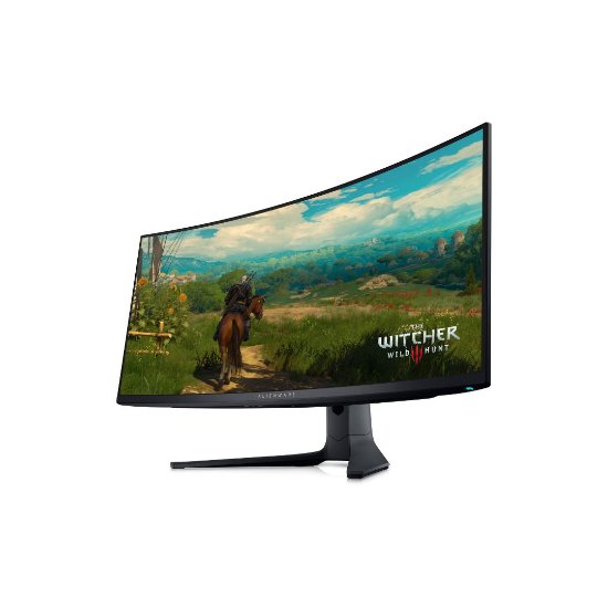 Gaming monitor 34" DELL Alienware AW3423DWF, WQHD, QD-OLED, AMD FreeSync Premium Pro, 165Hz, 0.1ms, 250cd/m2, zakrivljeni, crni