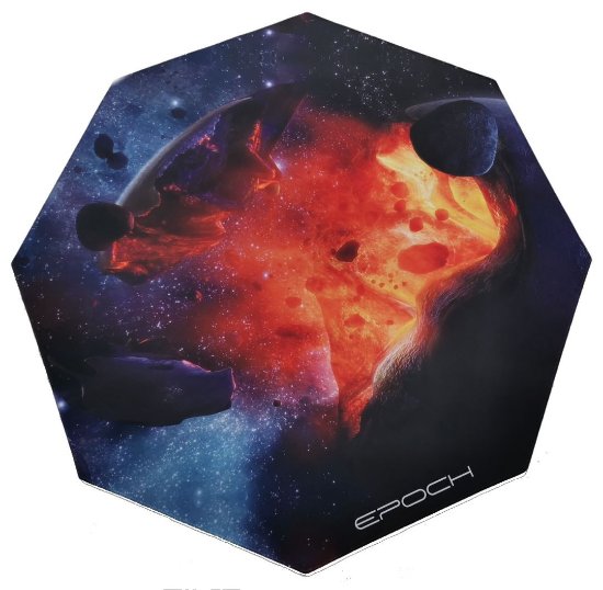 Podloga za stolice EPOCH Astrea, crna