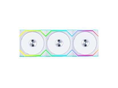 Ventilator LIAN LI UNI FAN SL Wireless Reverse Blade, ARGB, 120mm PWM, 3-pack komplet + kontroler, bijeli