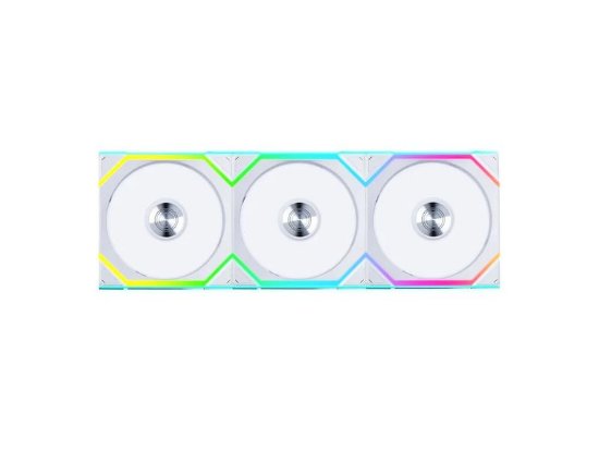 Ventilator LIAN LI UNI FAN SL Wireless Reverse Blade, ARGB, 120mm PWM, 3-pack komplet + kontroler, bijeli