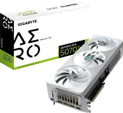 Grafička kartica GIGABYTE GeForce RTX 5070 Ti Aero OC 16G, 16GB GDDR7