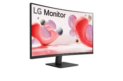 Monitor 32" LG 32MR50C-B.AEUQ, FHD, VA, 100Hz, 5ms, 250cd/m2, FreeSync, zakrivljeni, crni