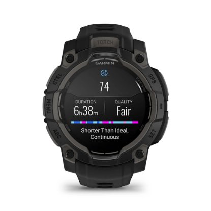 Pametni sat GARMIN Instinct 3 Amoled 45mm, GPS, HR, pametne obavijesti, crni