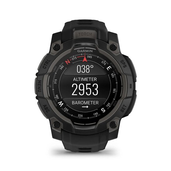 Pametni sat GARMIN Instinct 3 Amoled 45mm, GPS, HR, pametne obavijesti, crni