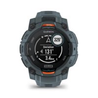 Pametni sat GARMIN Instinct 3 Solar 45mm, GPS, HR, pametne obavijesti, sivi