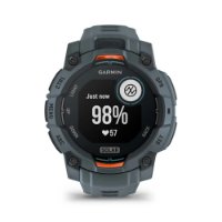 Pametni sat GARMIN Instinct 3 Solar 45mm, GPS, HR, pametne obavijesti, sivi