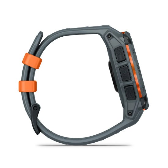 Pametni sat GARMIN Instinct 3 Solar 45mm, GPS, HR, pametne obavijesti, sivi