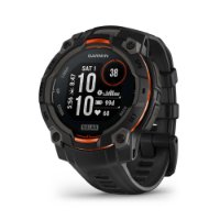 Pametni sat GARMIN Instinct 3 Solar 45mm, GPS, HR, pametne obavijesti, crni